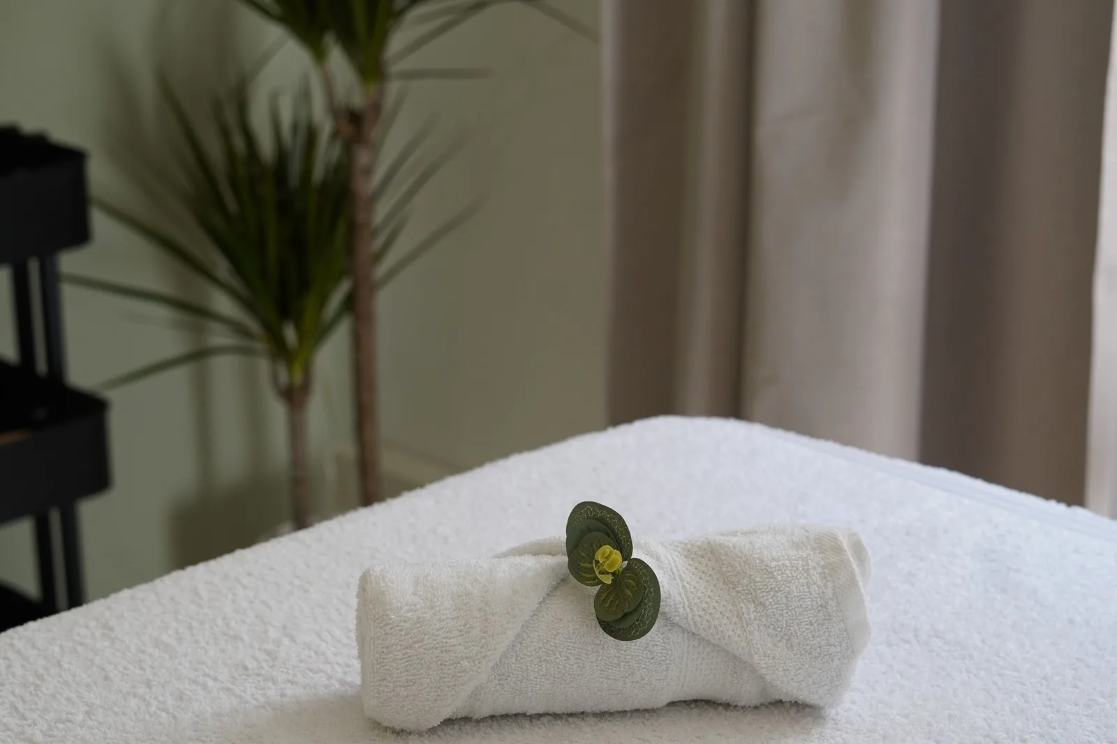 A spa treatment room